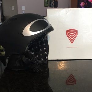 Red Snowboard Helmet